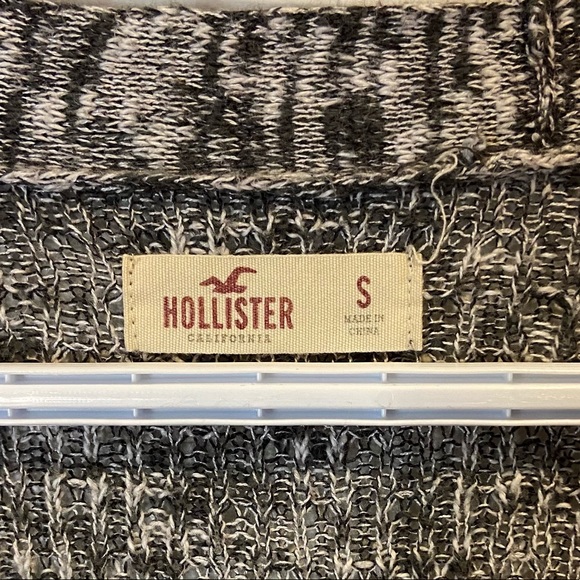 Hollister Long Cardigan (Size S, Grey) - Picture 3 of 3